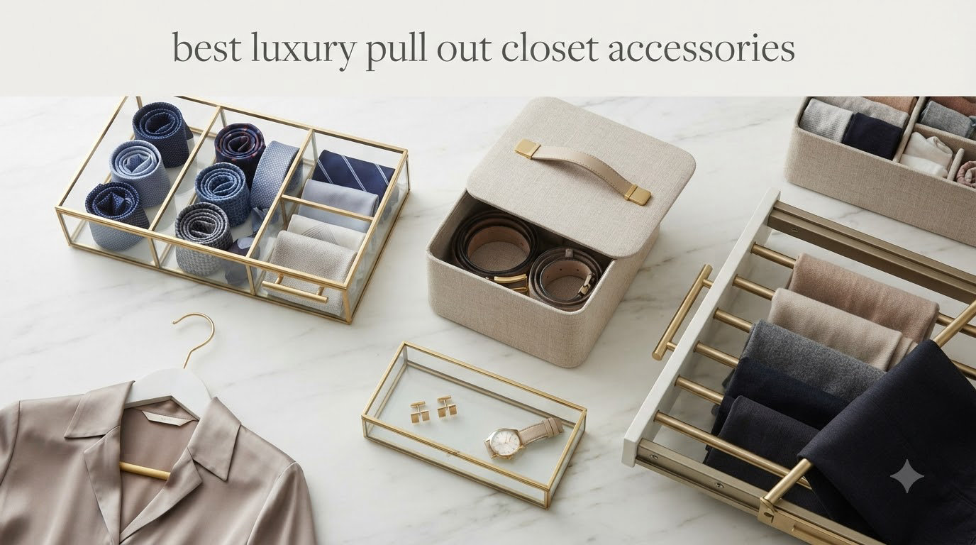 best luxury pull out closet accessories
