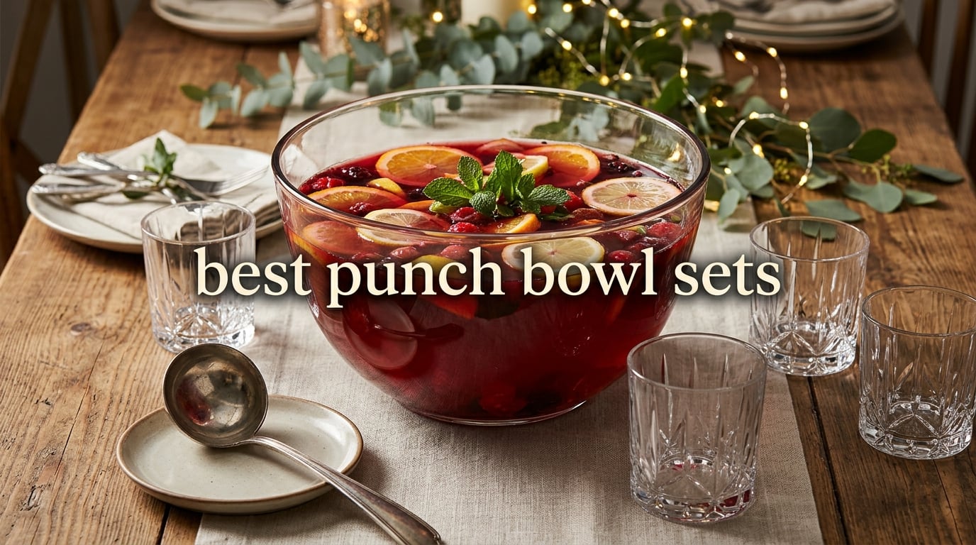 best punch bowl sets