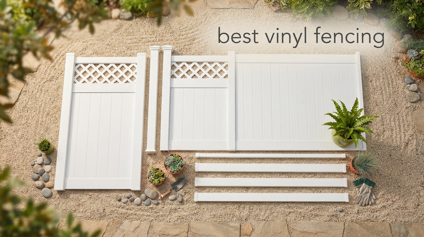 best vinyl fencing