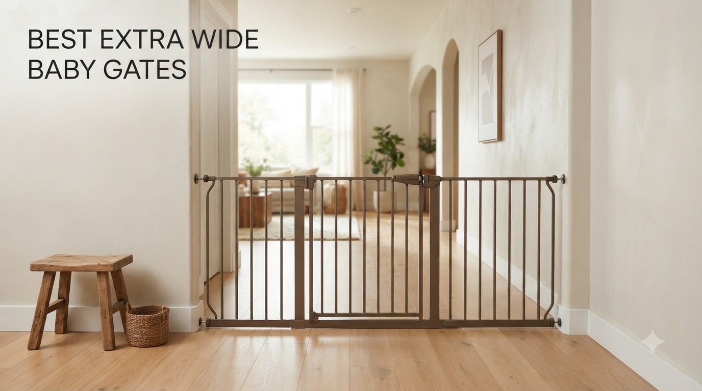 best extra wide baby gates