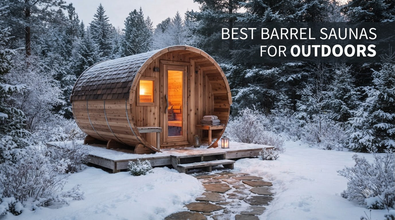 best barrel saunas for outdoors