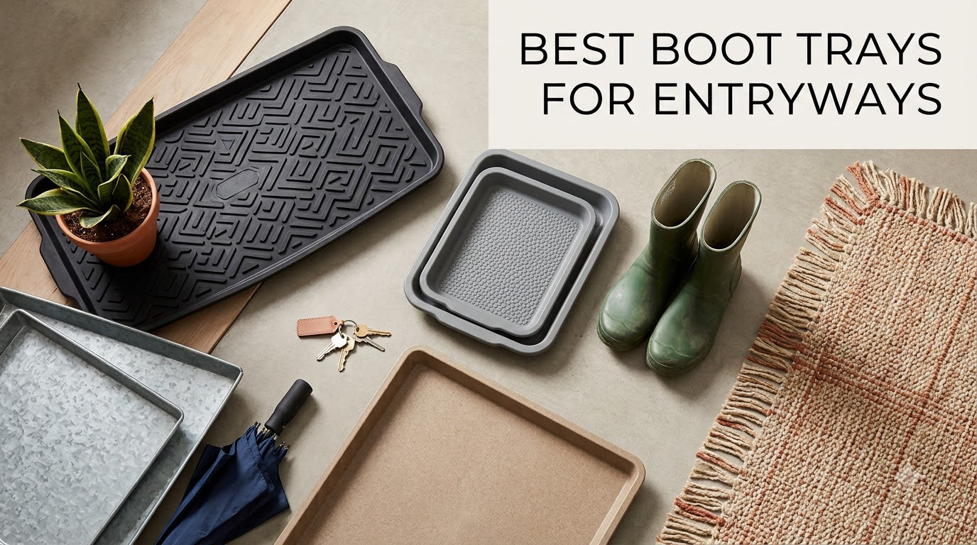 best boot trays for entryways