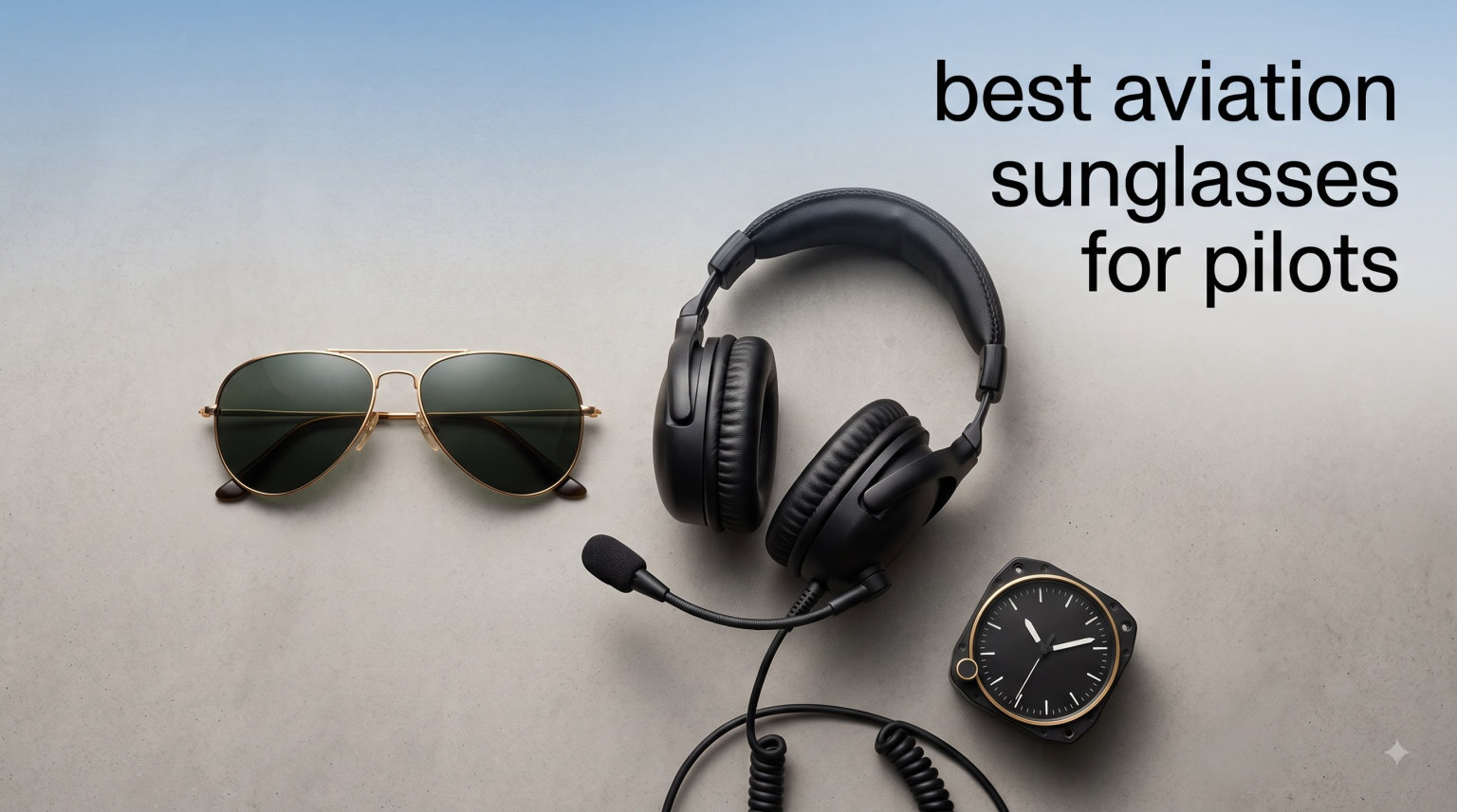 best aviation sunglasses for pilots