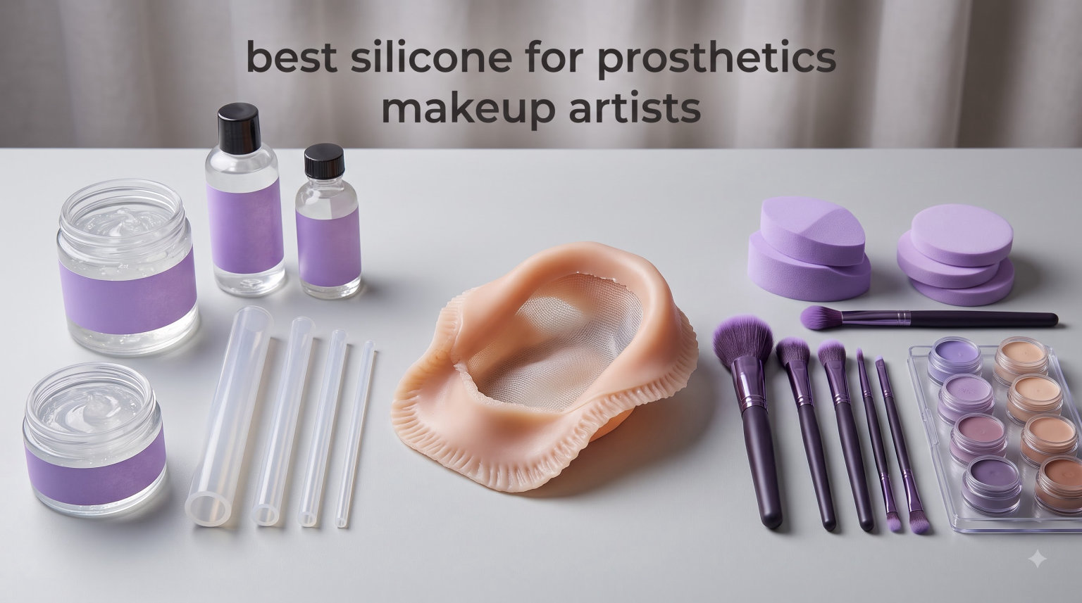 best silicone for prosthetics makeup artists