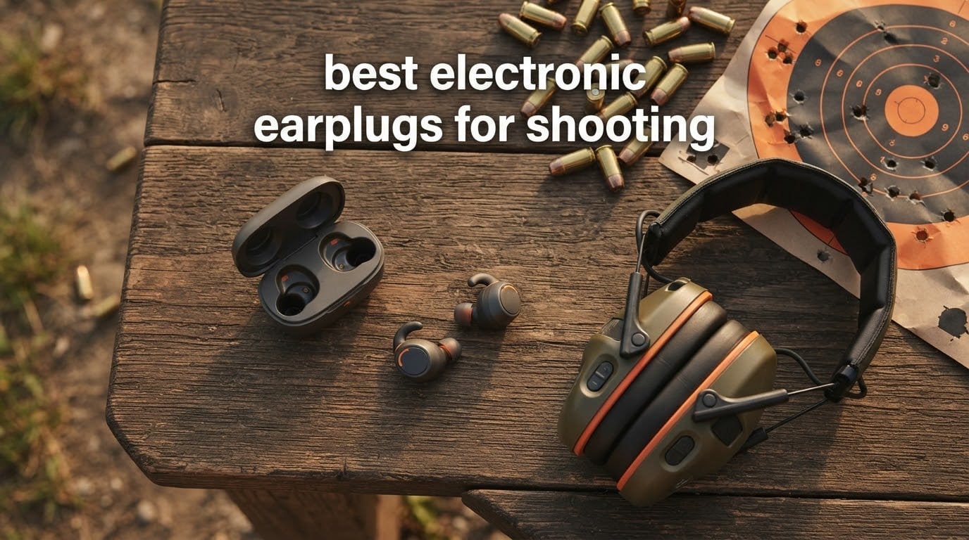 best electronic earplugs for shooting