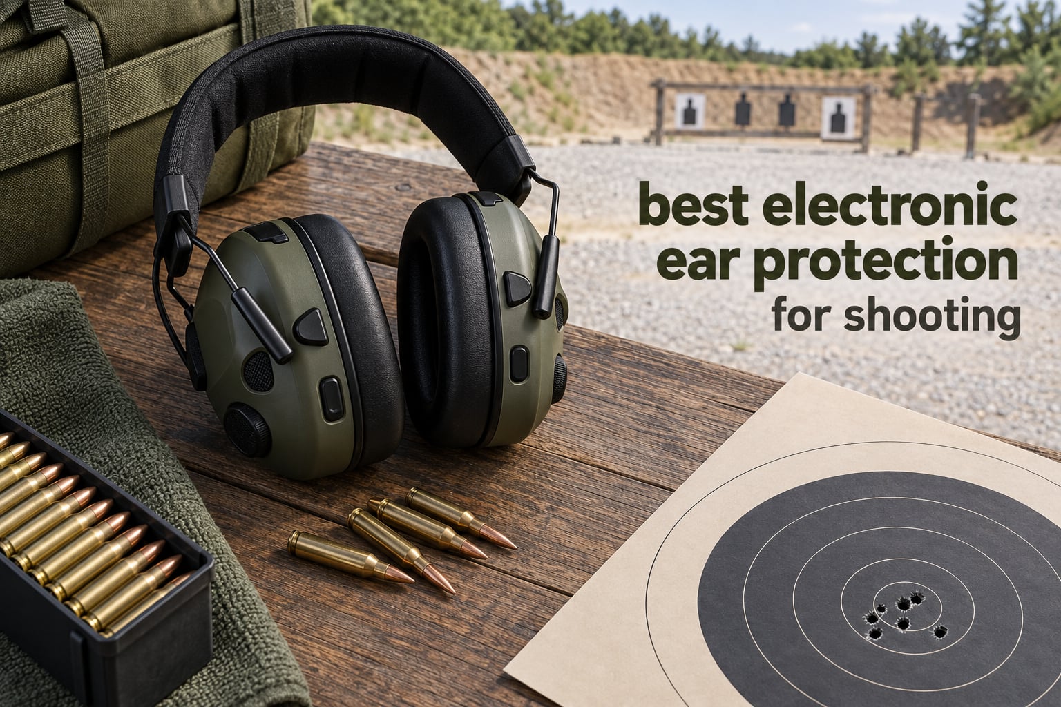 best electronic ear protection for shooting