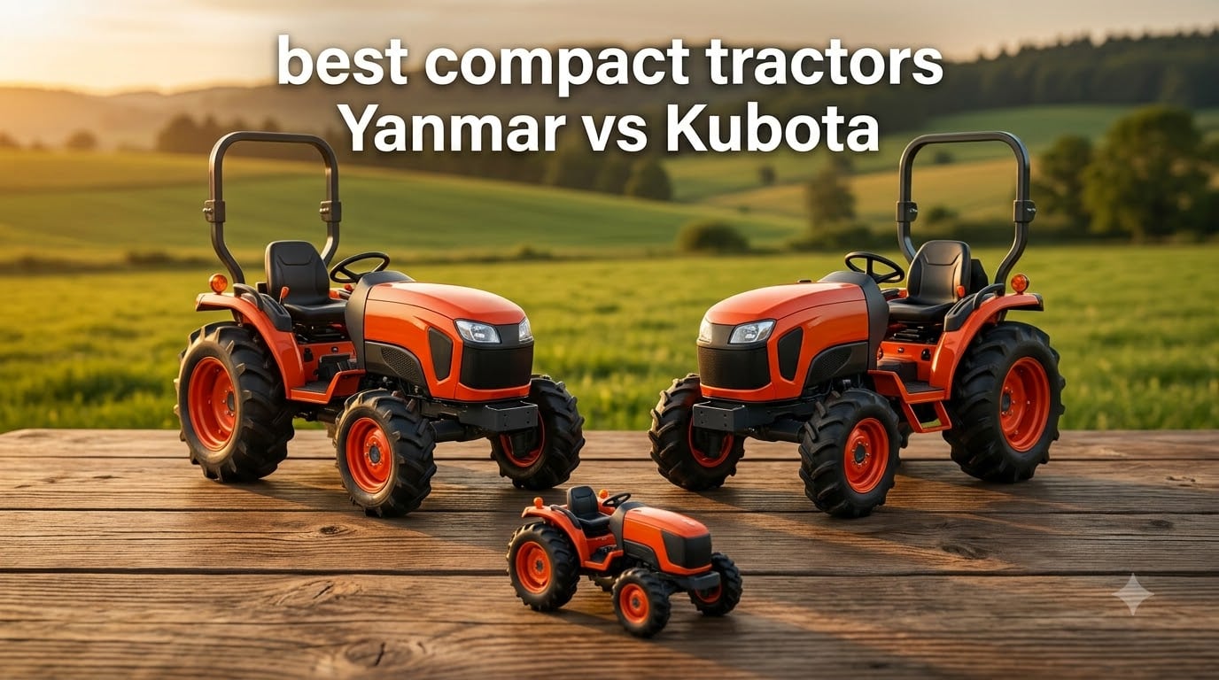best compact tractors Yanmar vs Kubota