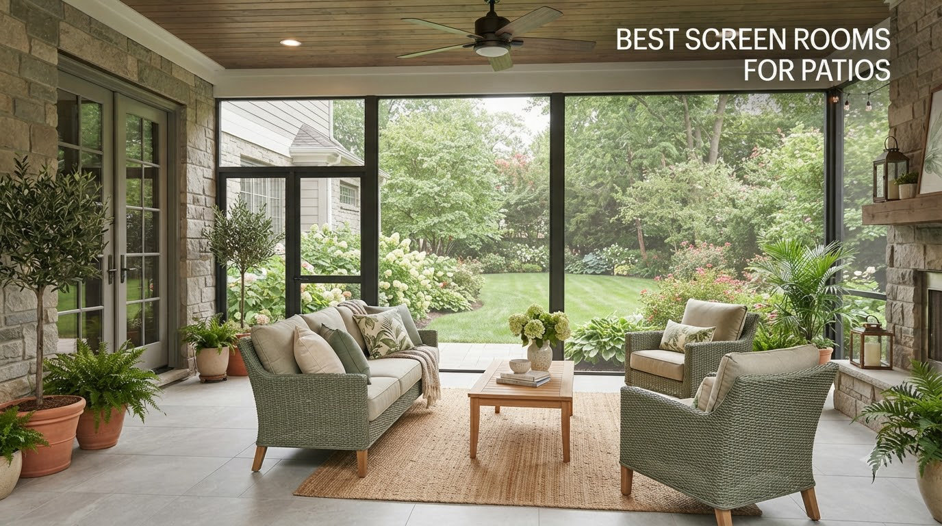 best screen rooms for patios