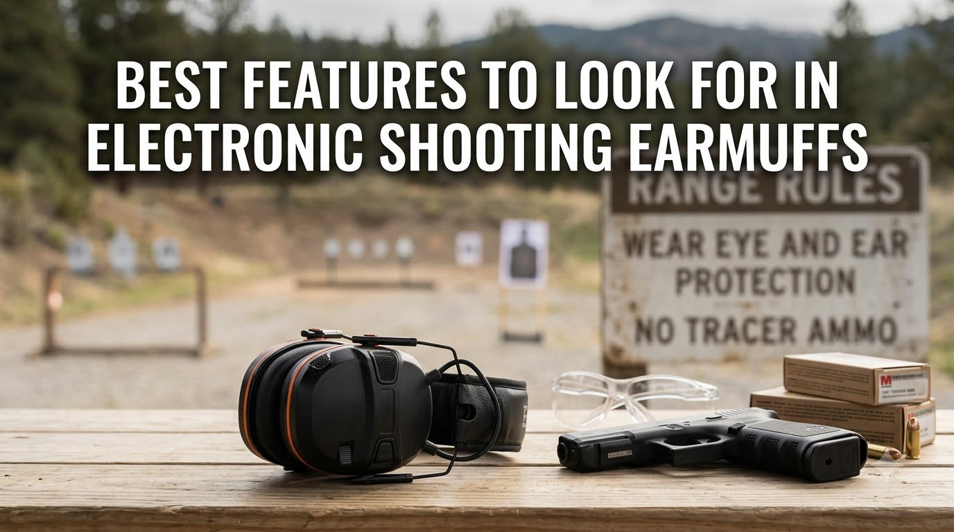 best features to look for in electronic shooting earmuffs