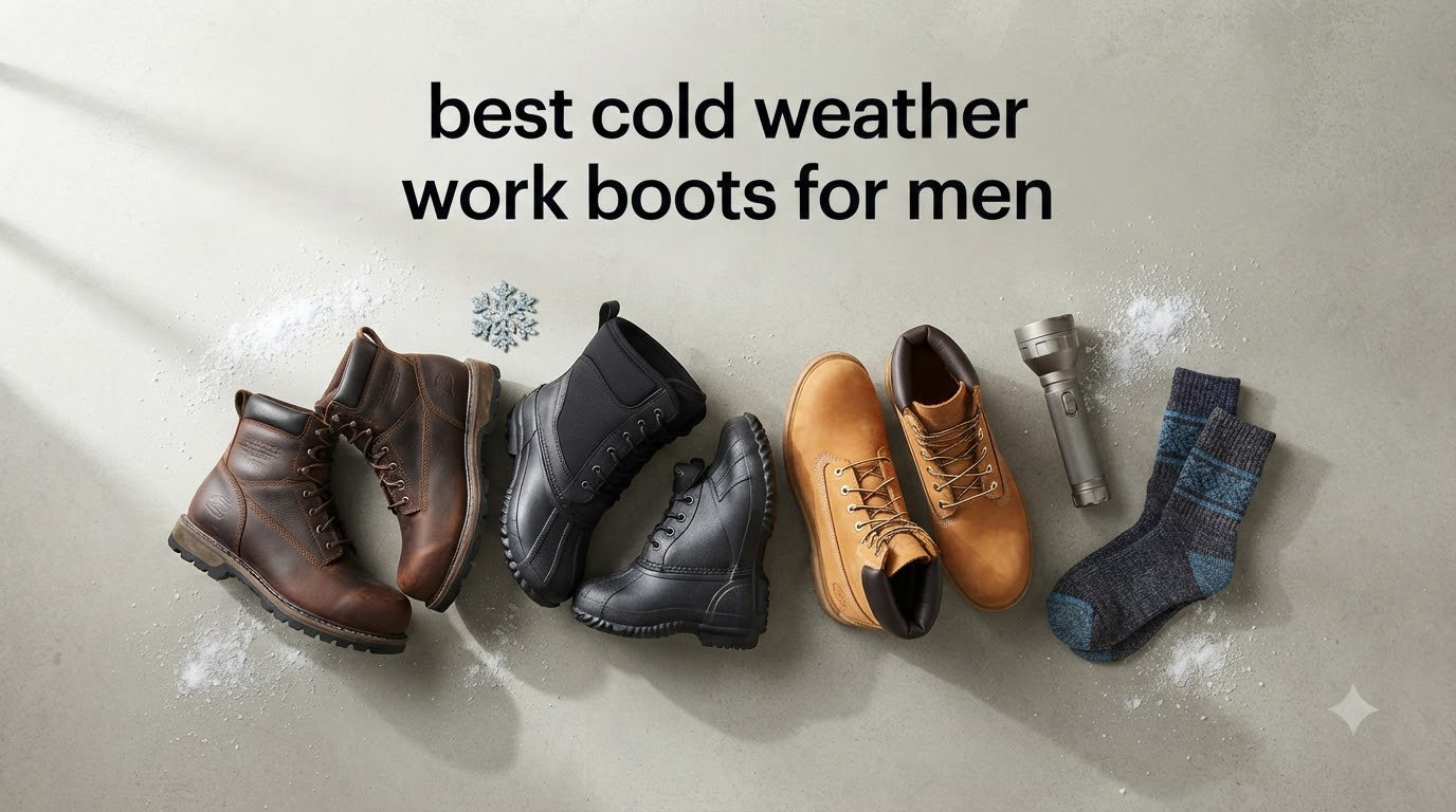 best cold weather work boots for men