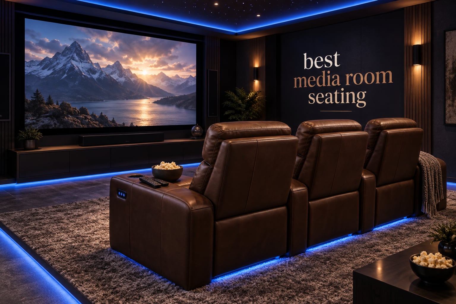 best media room seating