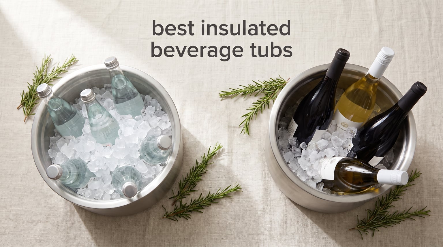 best insulated beverage tubs