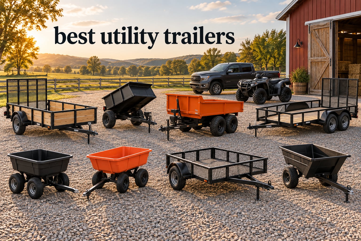 best utility trailers