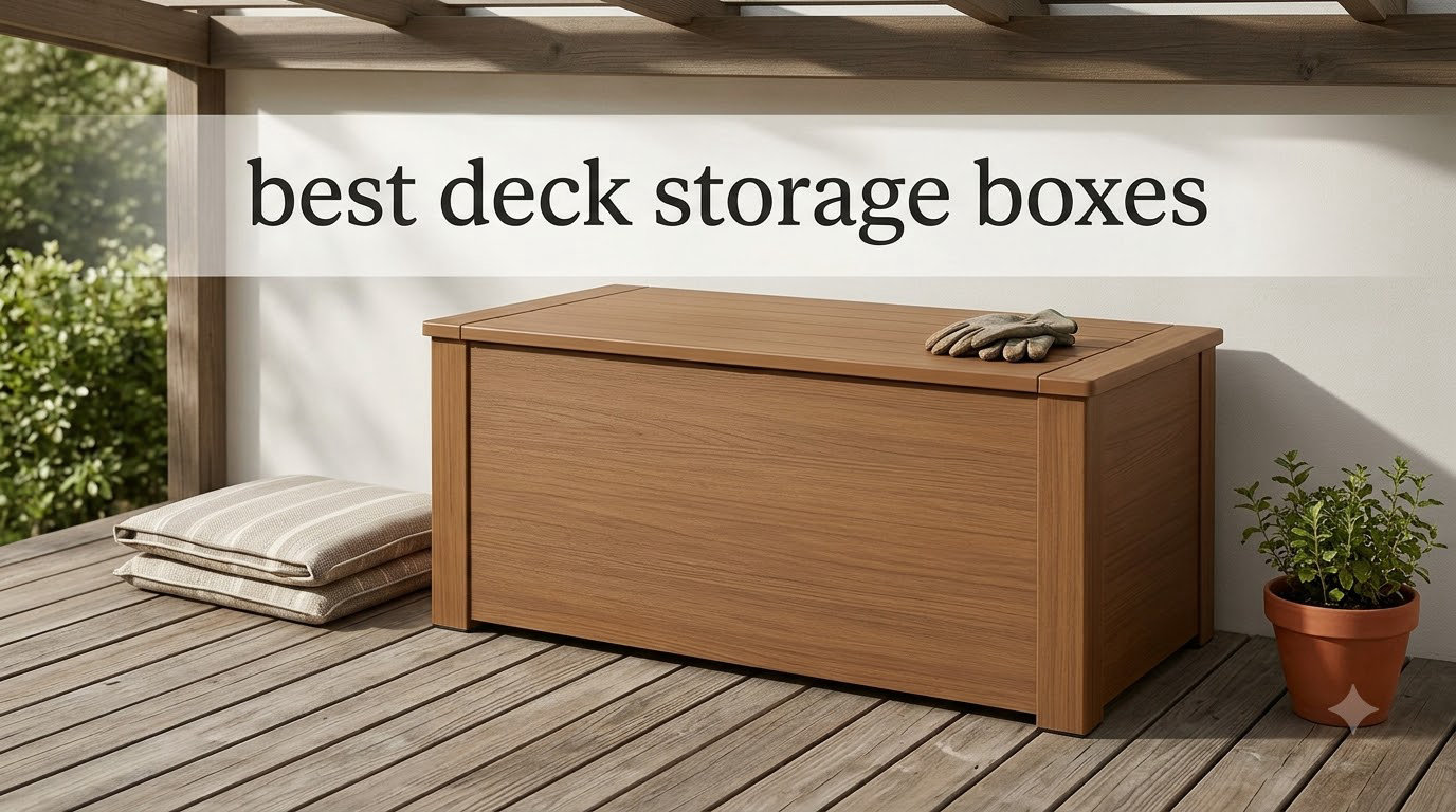 best deck storage boxes