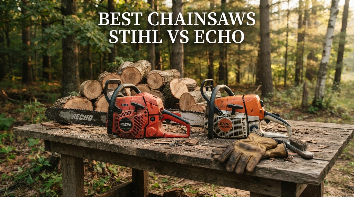 best chainsaws Stihl vs Echo