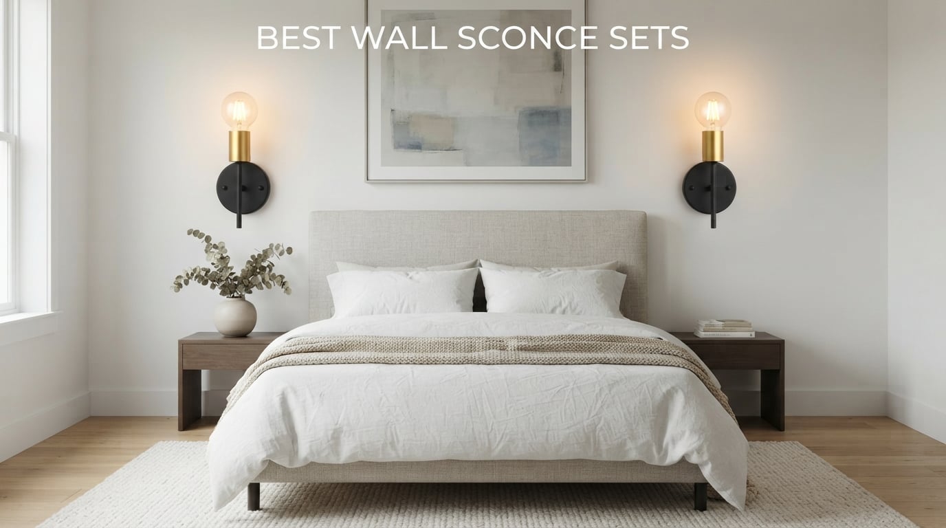 best wall sconce sets