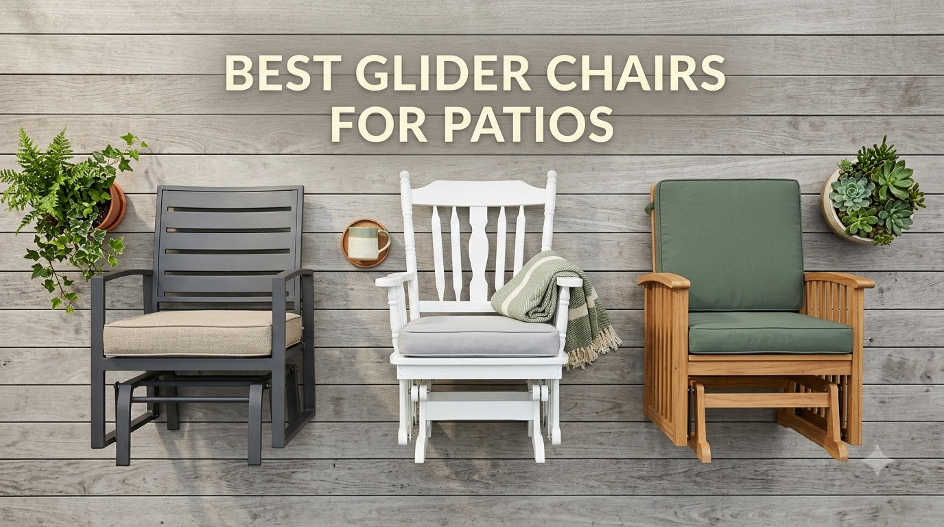 best glider chairs for patios
