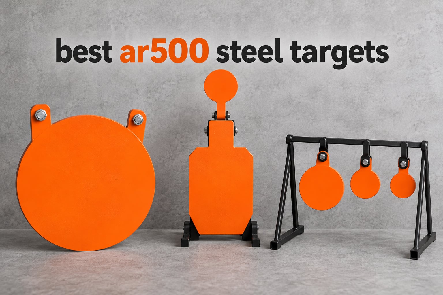 best ar500 steel targets