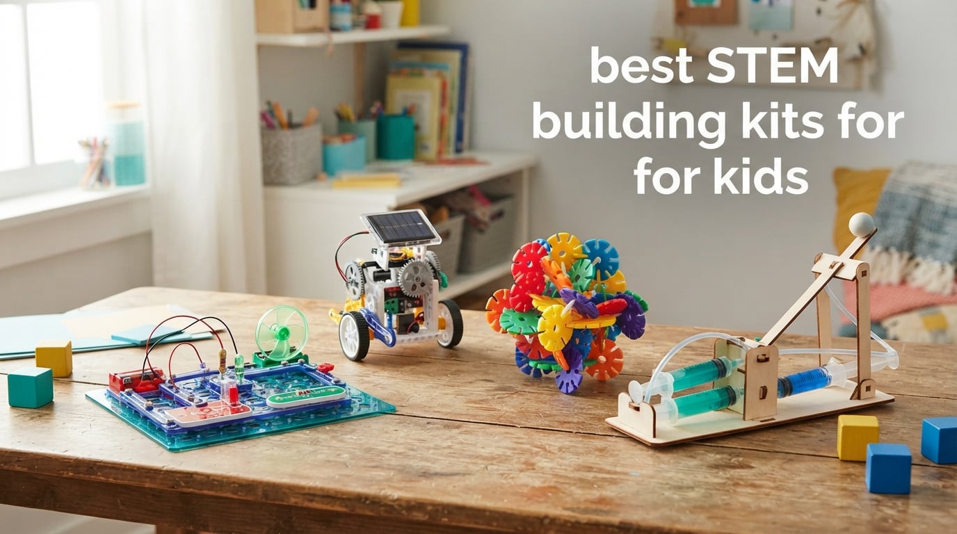 best STEM building kits for kids