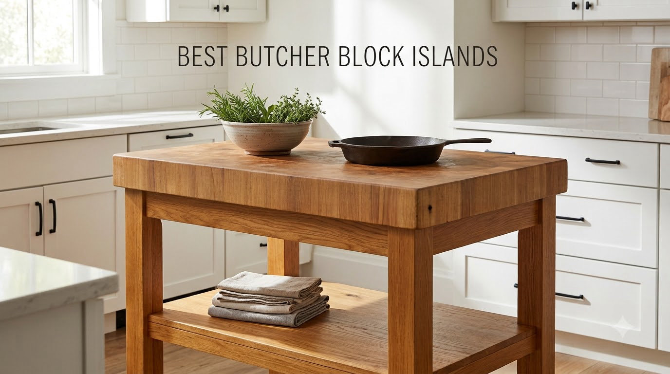 best butcher block islands