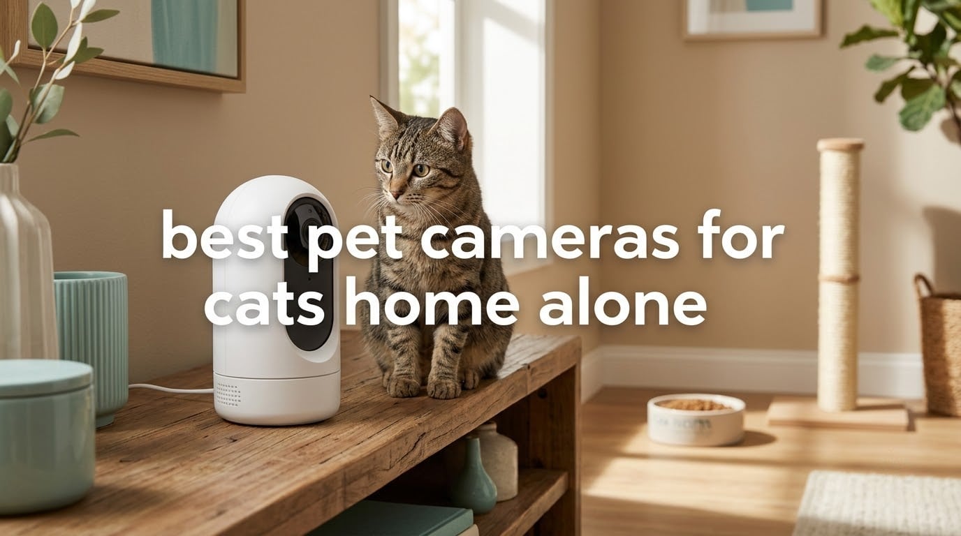 best pet cameras for cats home alone