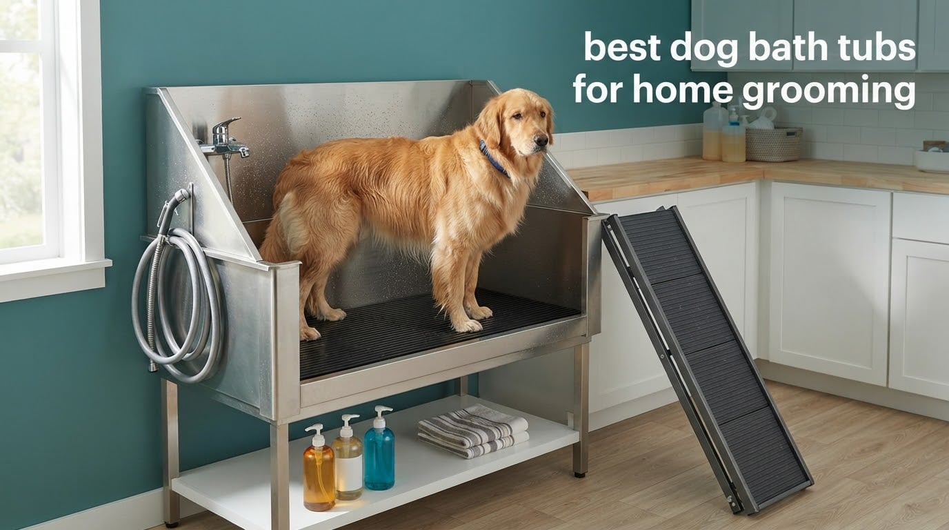 best dog bath tubs for home grooming