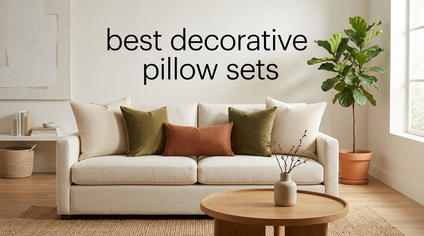 best decorative pillow sets