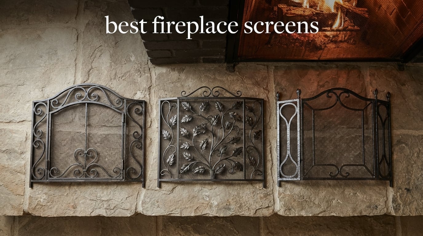best fireplace screens