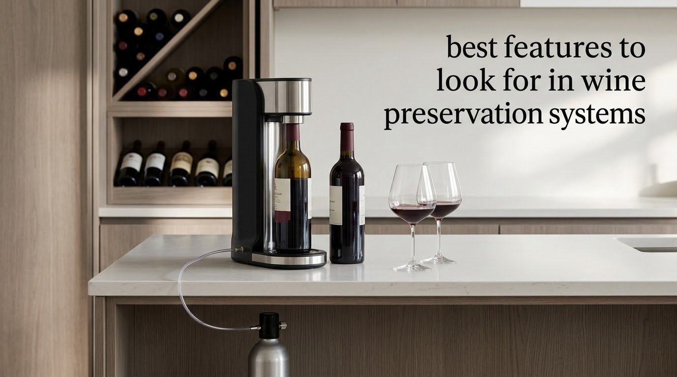 best features to look for in wine preservation systems