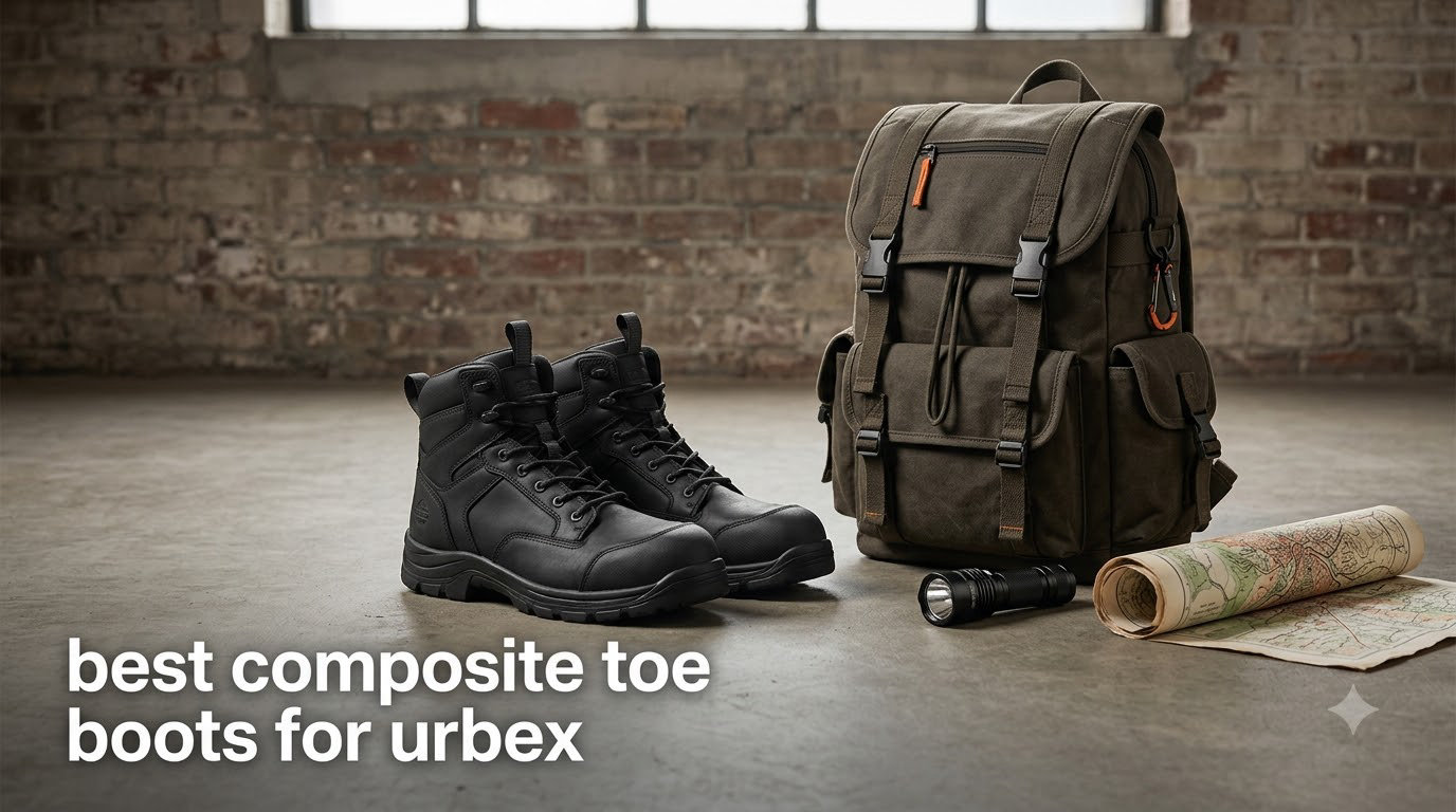 best composite toe boots for urbex