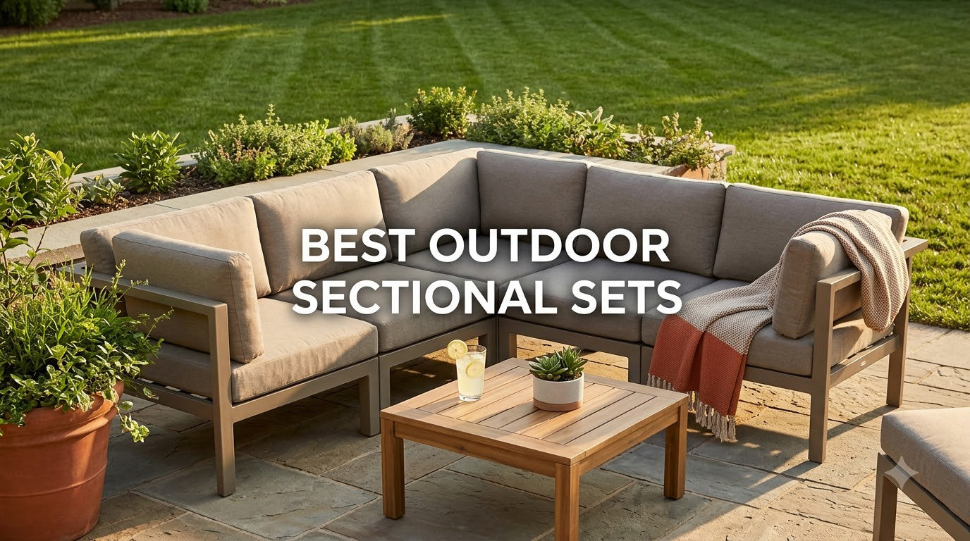 best outdoor sectional sets