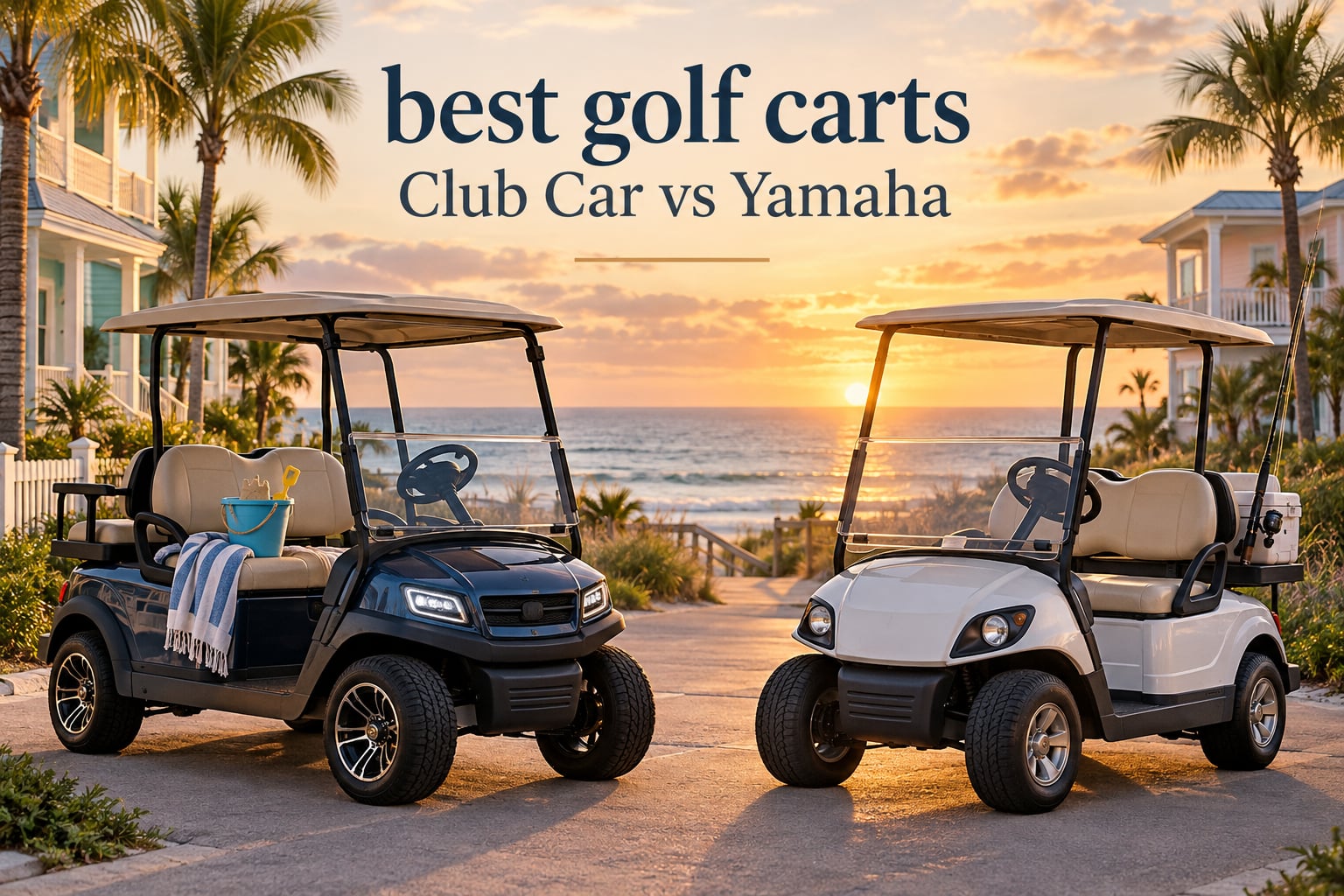 best golf carts Club Car vs Yamaha