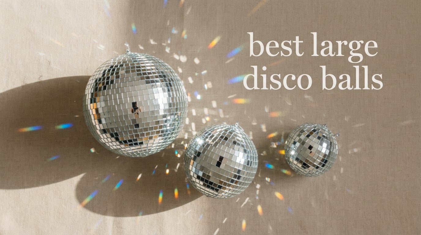 best large disco balls