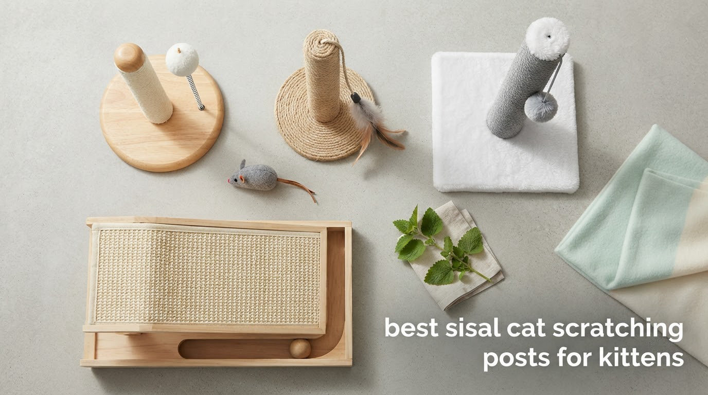 best sisal cat scratching posts for kittens