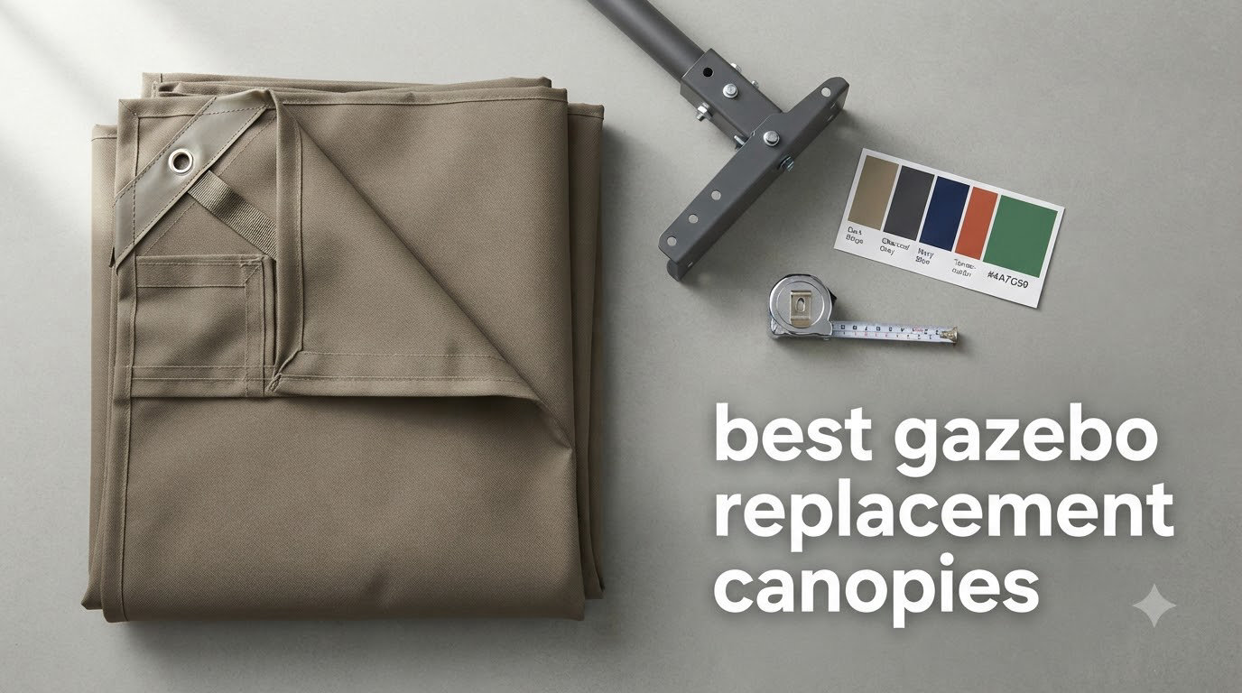 best gazebo replacement canopies