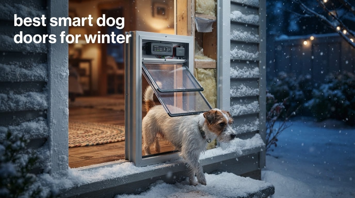 best smart dog doors for winter