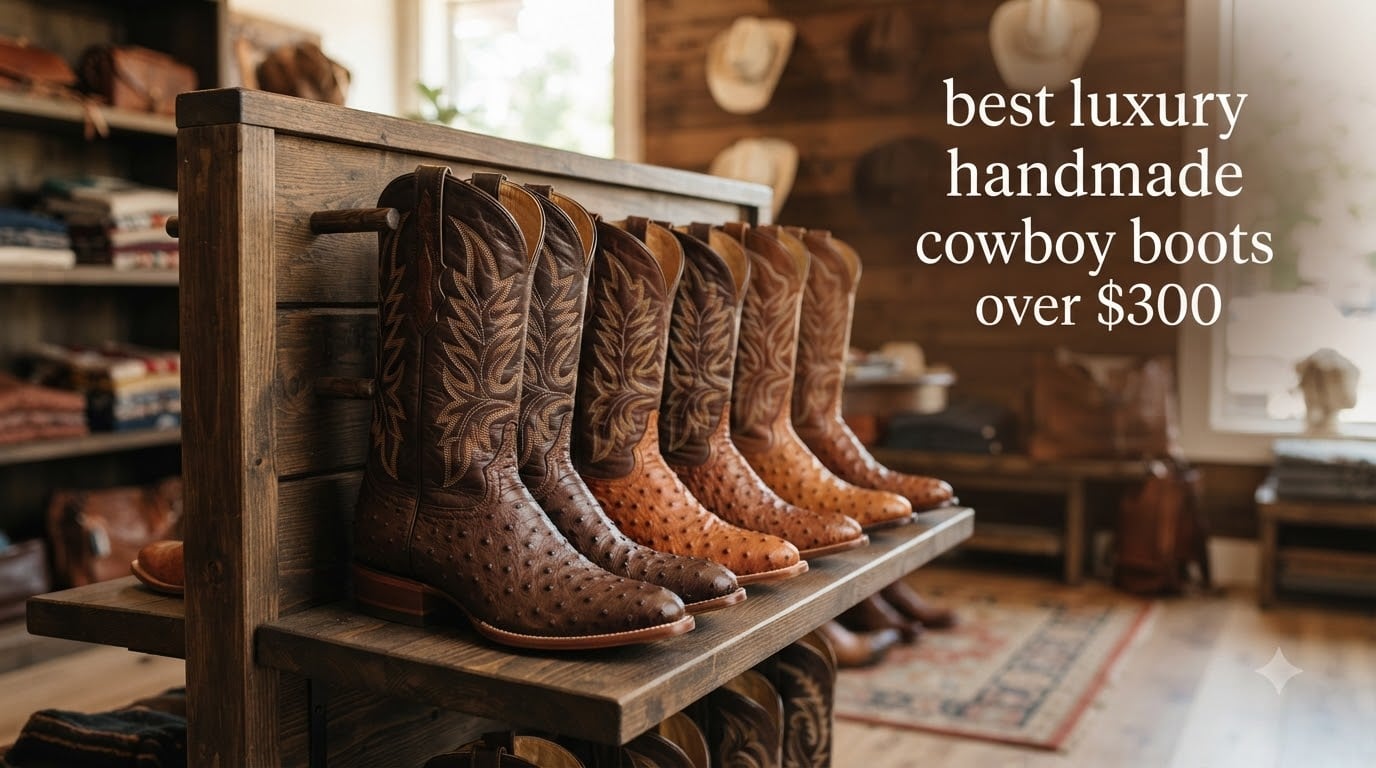 best luxury handmade cowboy boots over $300