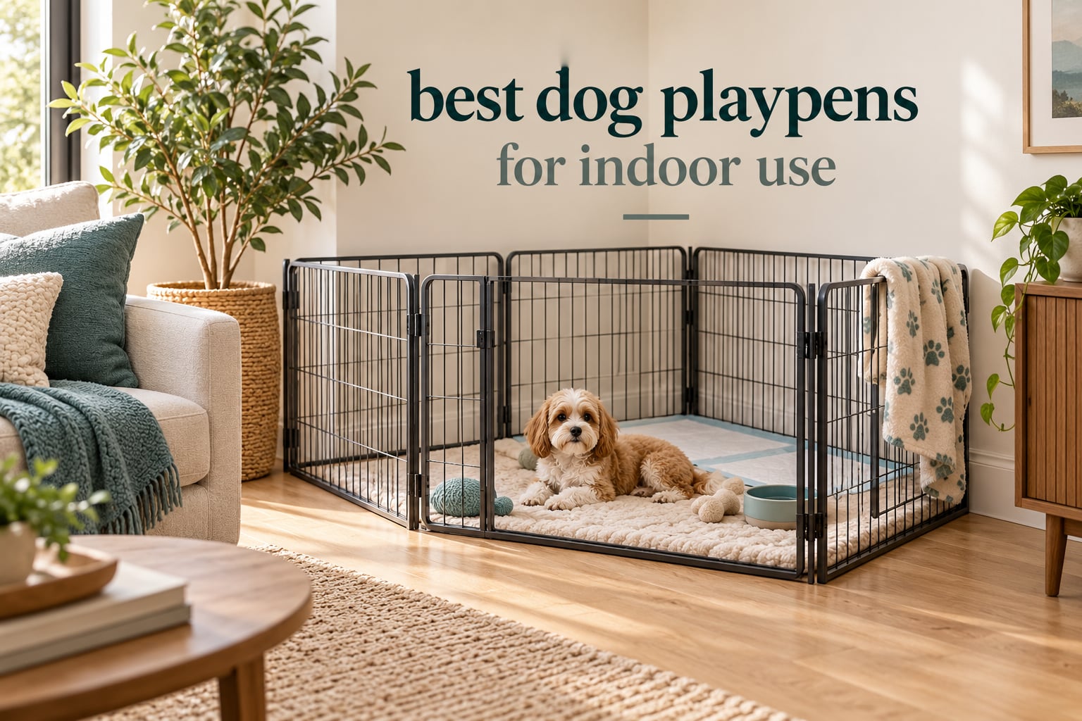 best dog playpens for indoor use