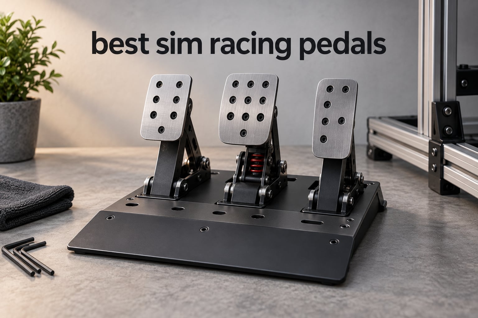 best sim racing pedals