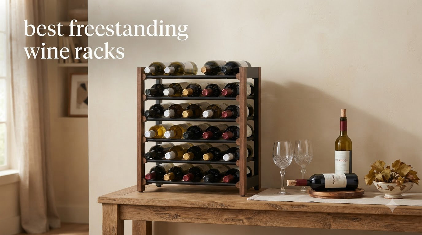 best freestanding wine racks