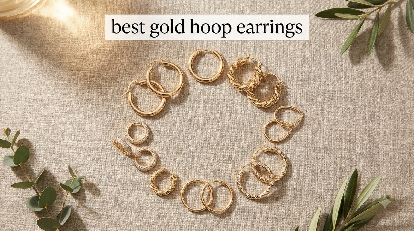 best gold hoop earrings