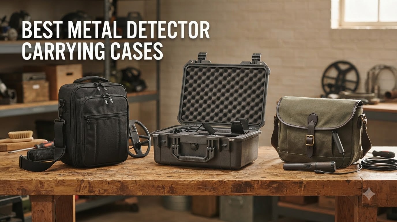 best metal detector carrying cases