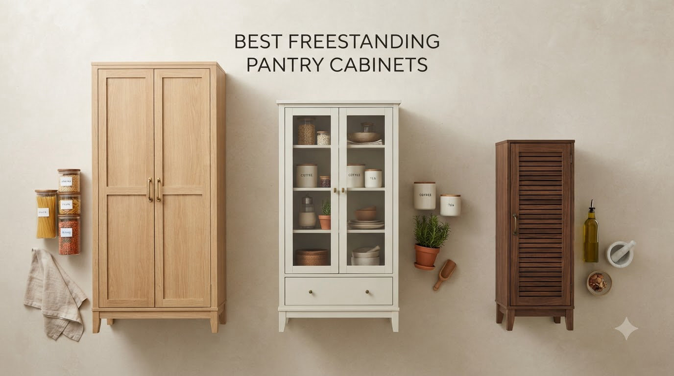 best freestanding pantry cabinets