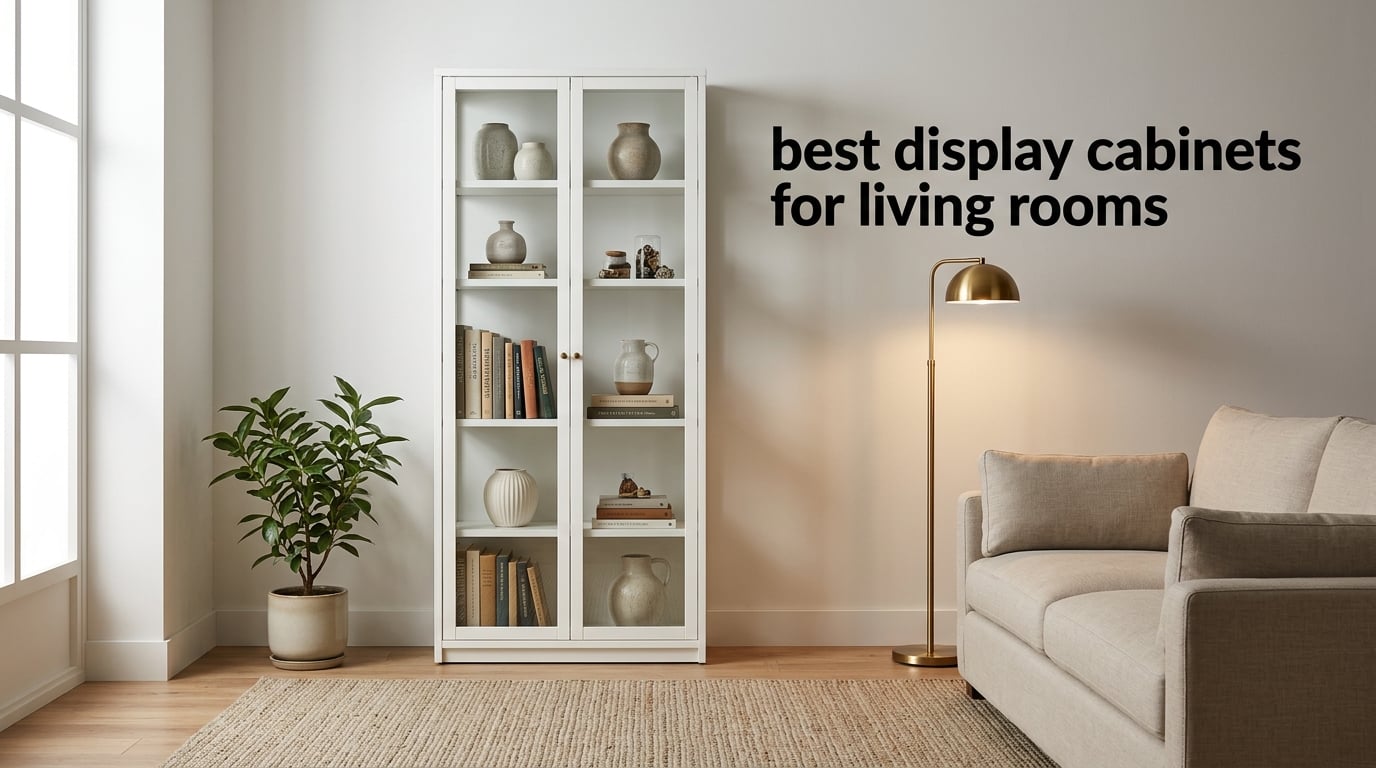 best display cabinets for living rooms