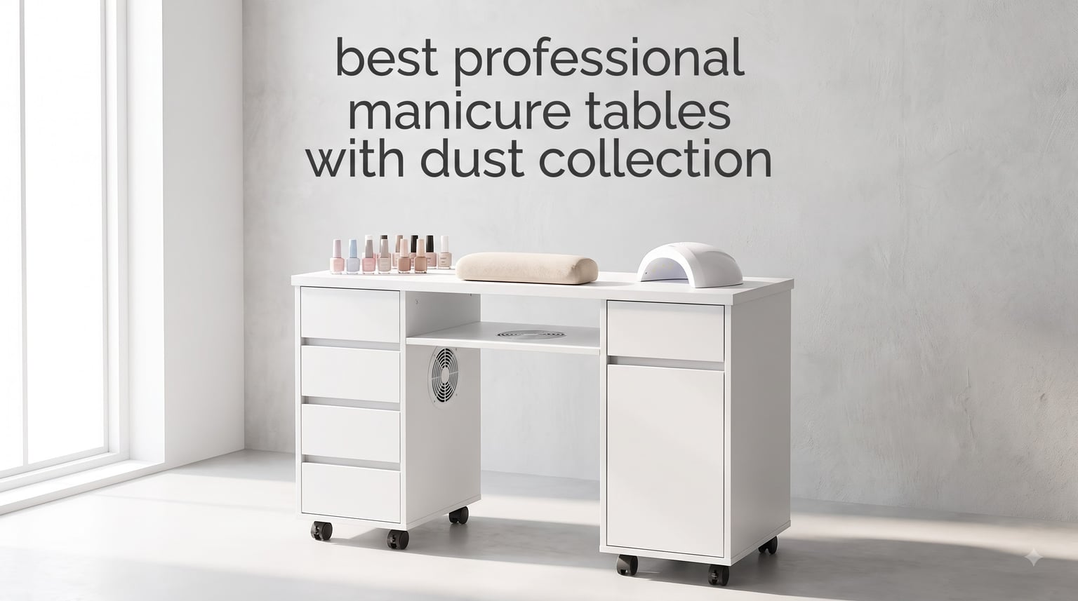 best professional manicure tables with dust collection