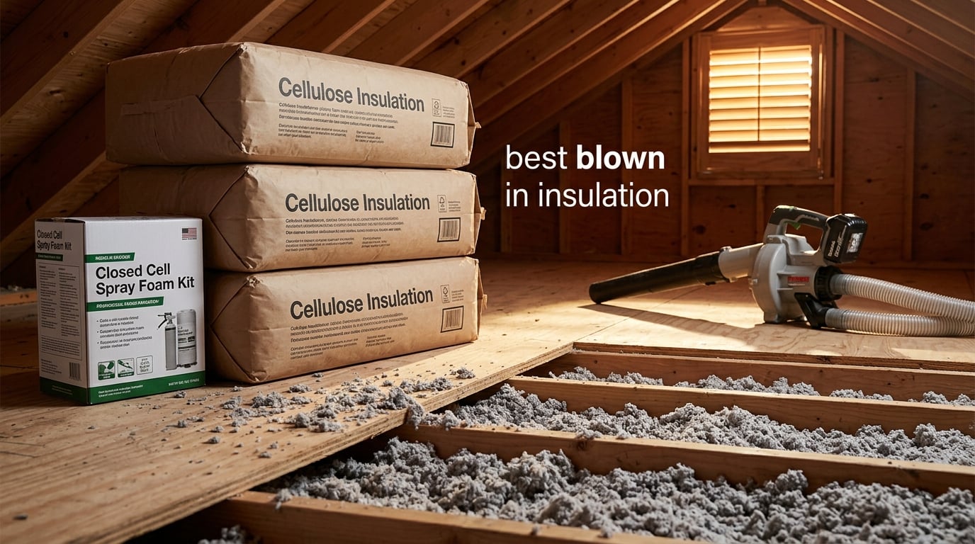 best blown in insulation
