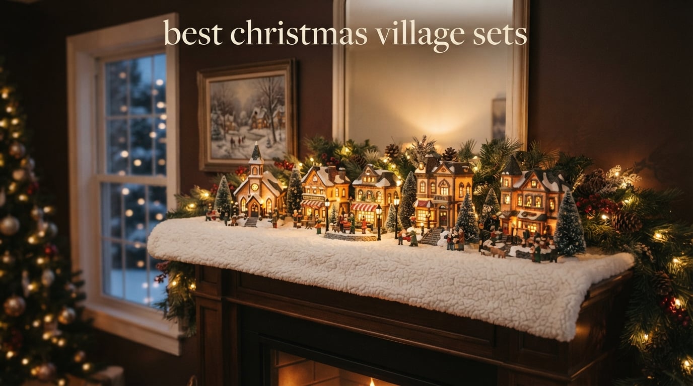 best christmas village sets