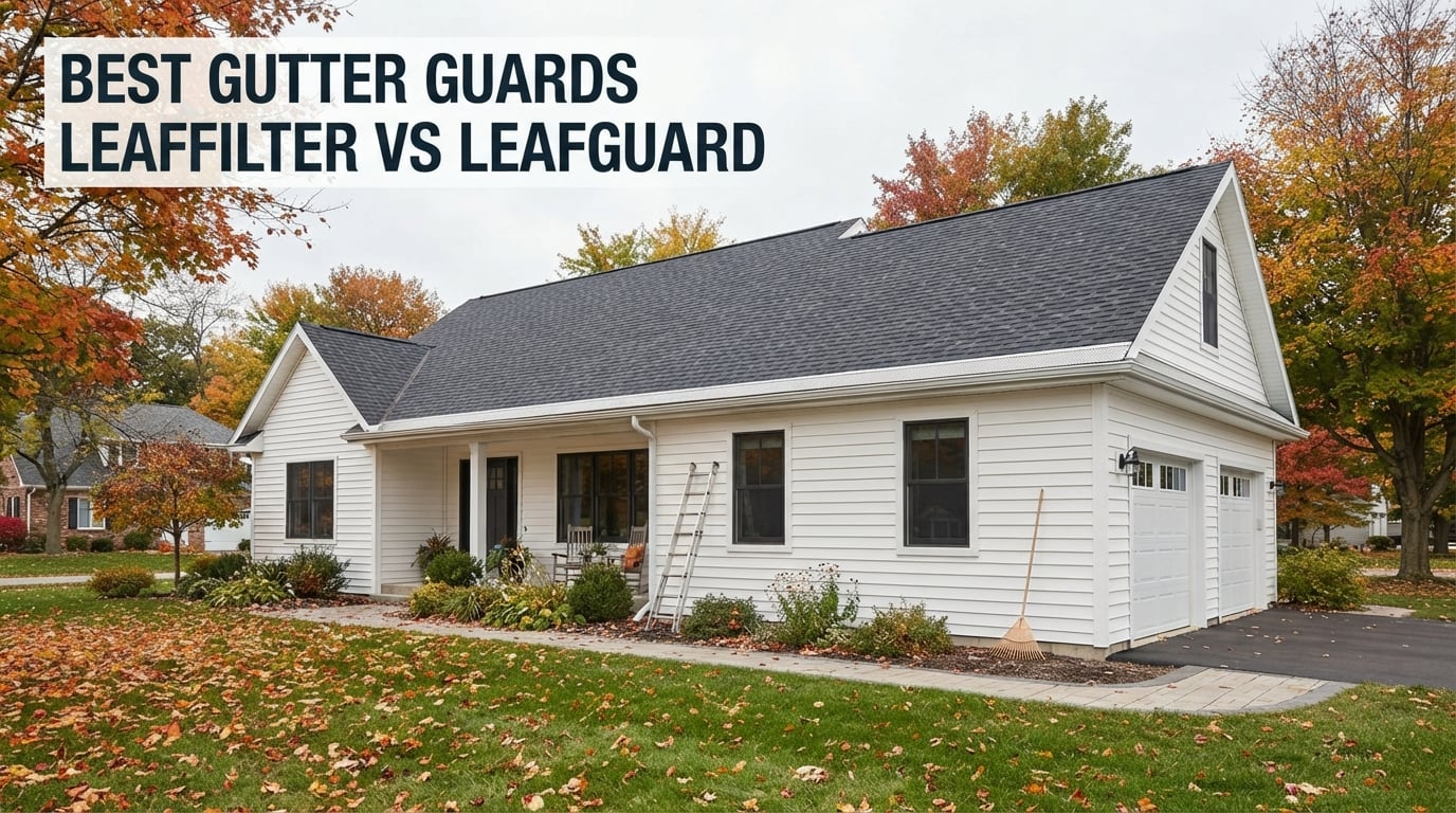 best gutter guards LeafFilter vs LeafGuard