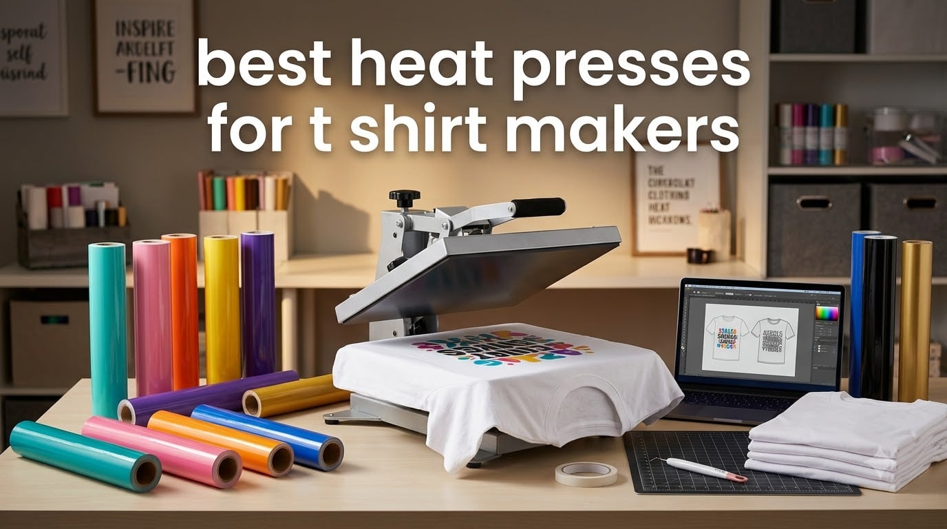 best heat presses for t shirt makers