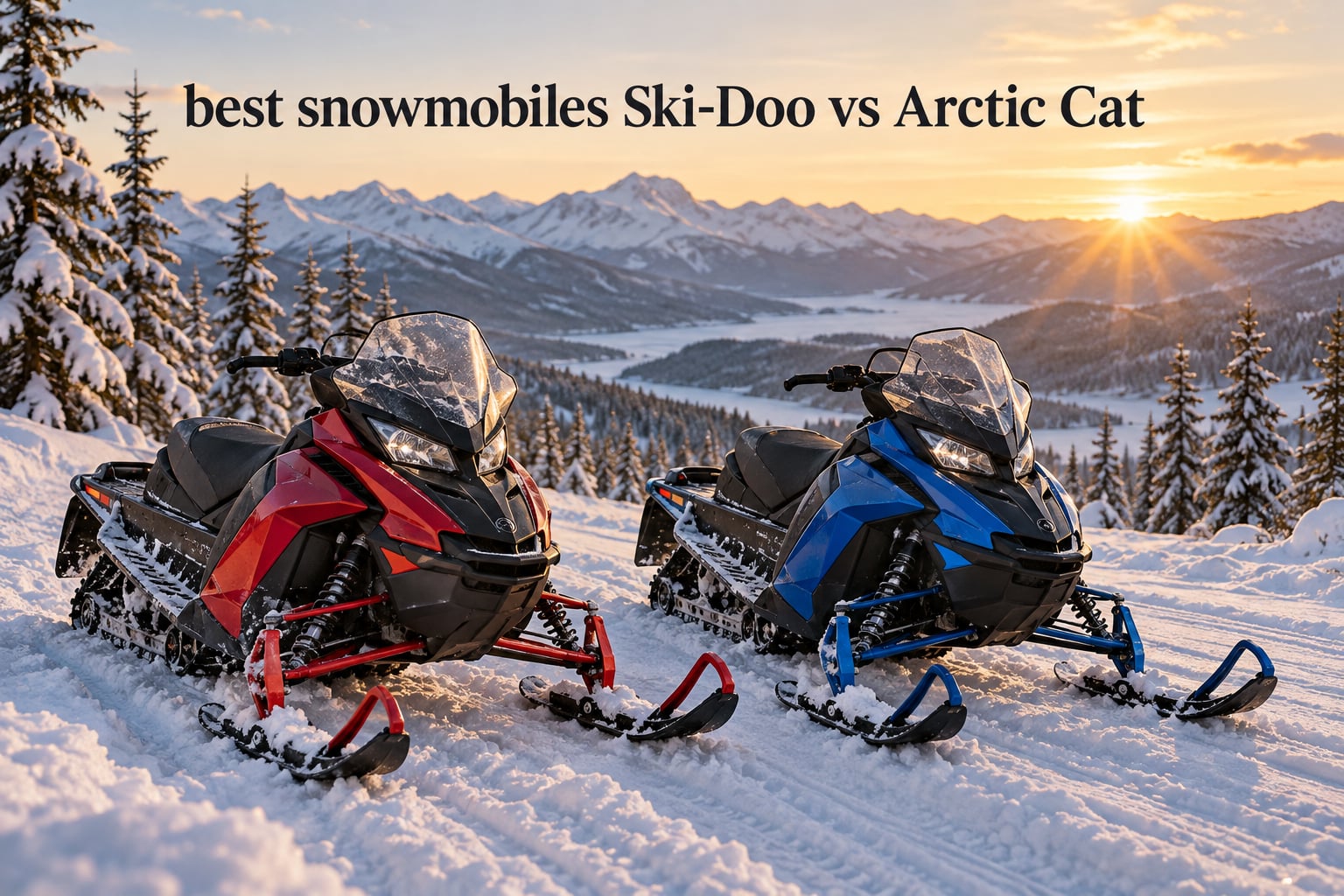 best snowmobiles Ski-Doo vs Arctic Cat